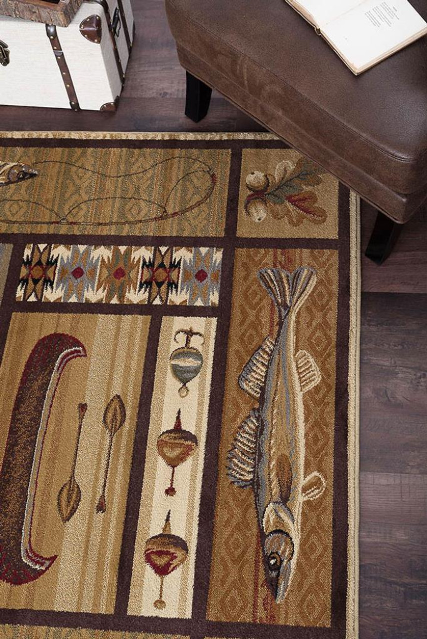 Americana 6632 Multi Area Rug Corner 2 Americana 6632 Multi Area Rug Corner 2