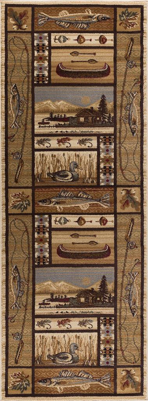 Americana 6632 Multi Runner Area Rug Americana 6632 Multi Runner Area Rug