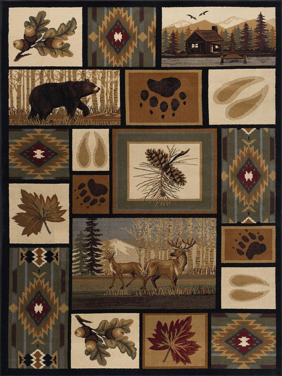 Americana 6660 Multi Area Rug Americana 6660 Multi Area Rug