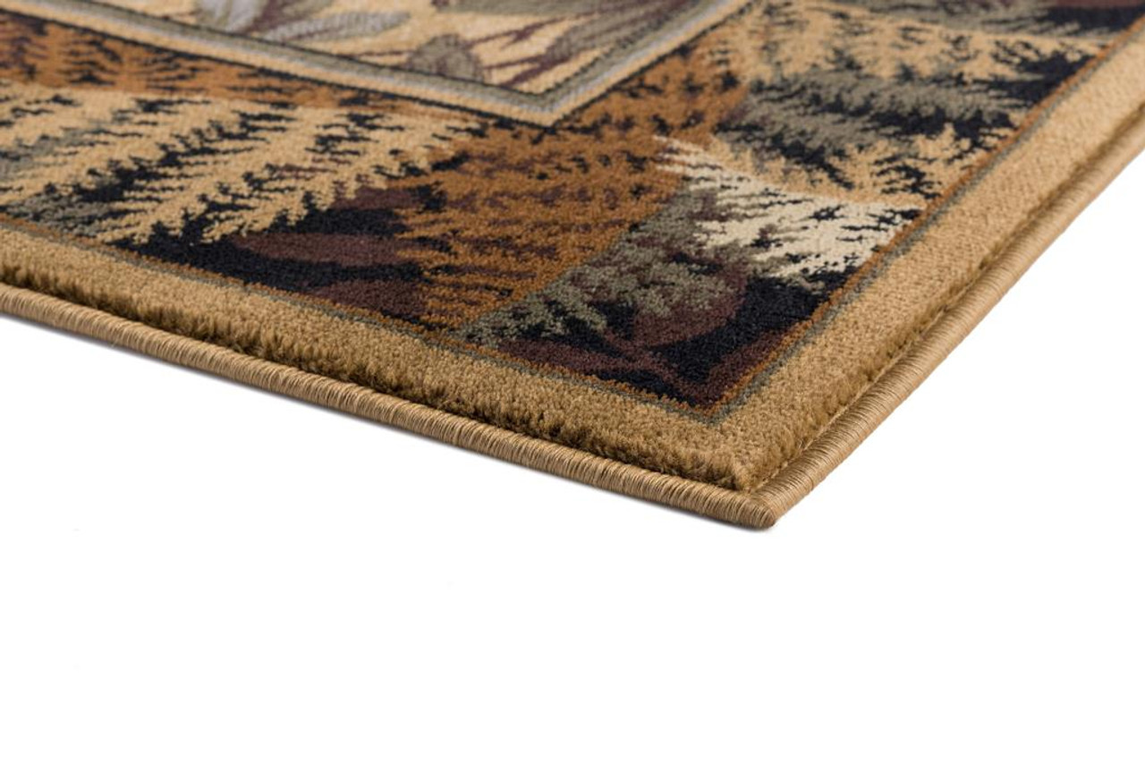 Americana 6690 Multi Area Rug Corner Americana 6690 Multi Area Rug Corner
