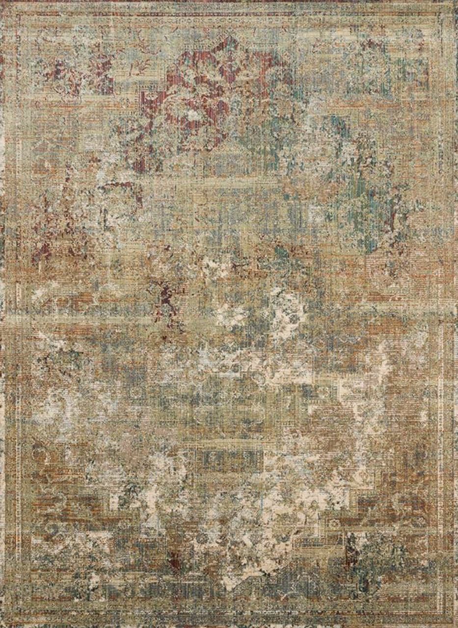 Linnea LIN-06 Multi/Ivory Area Rug - Magnolia Home by Joanna