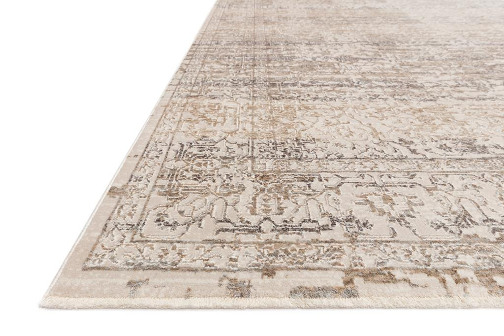 Loloi Homage HOM-02 Beige/Grey Area Rug Angle