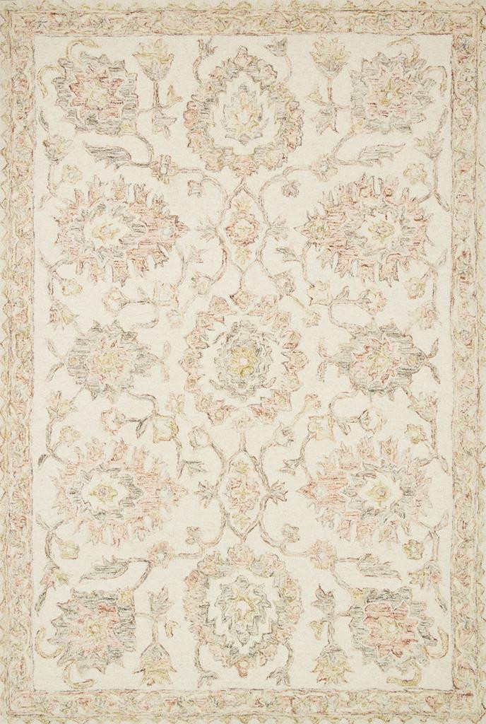 Loloi Norabel NOR-04 Ivory/Blush Area Rug