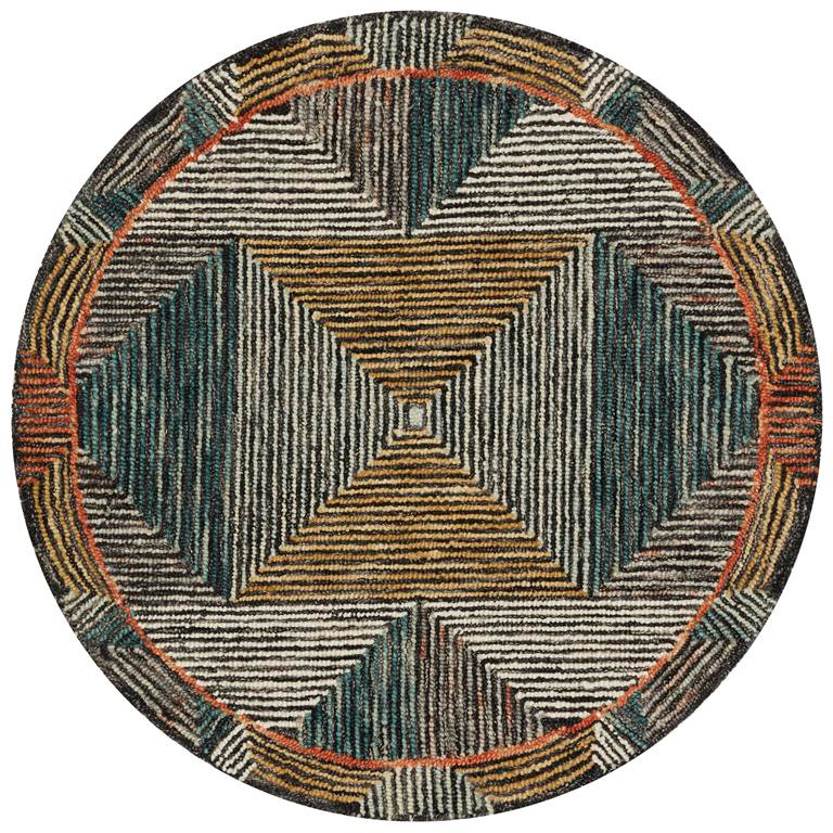 Loloi II Spectrum SPE-01 Lagoon/Spice Area Rug - Carpetmart.com