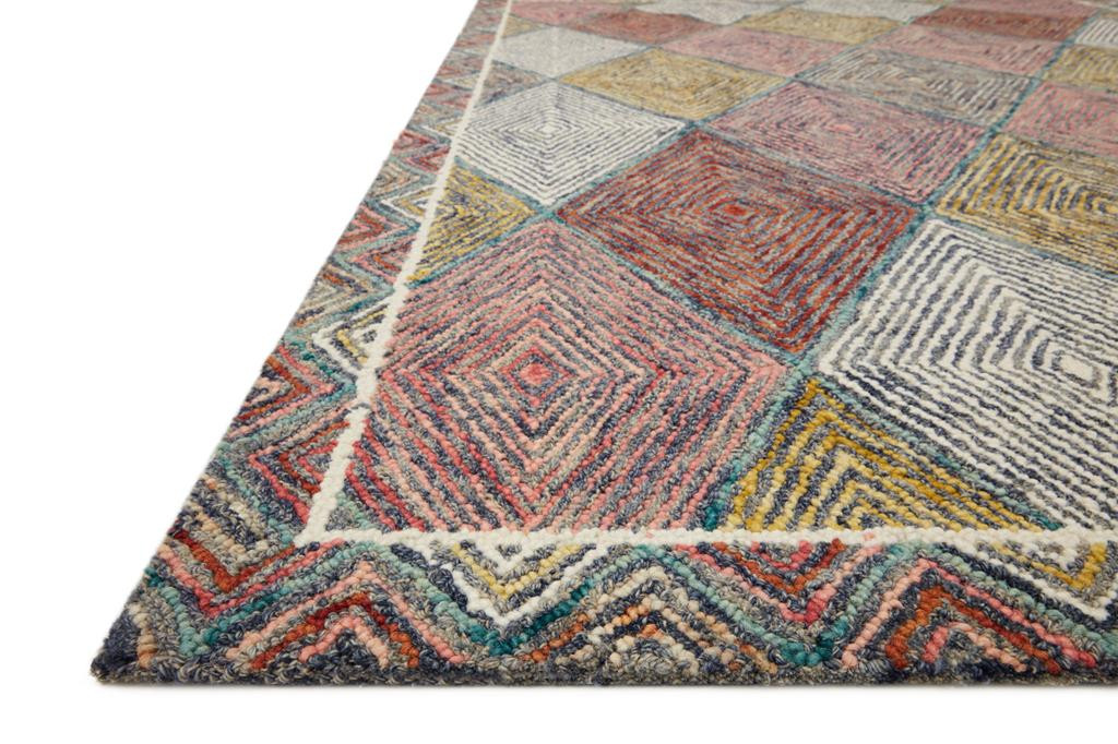 Loloi II Spectrum SPE-02 Turquoise/Fiesta Area Rug - Carpetmart
