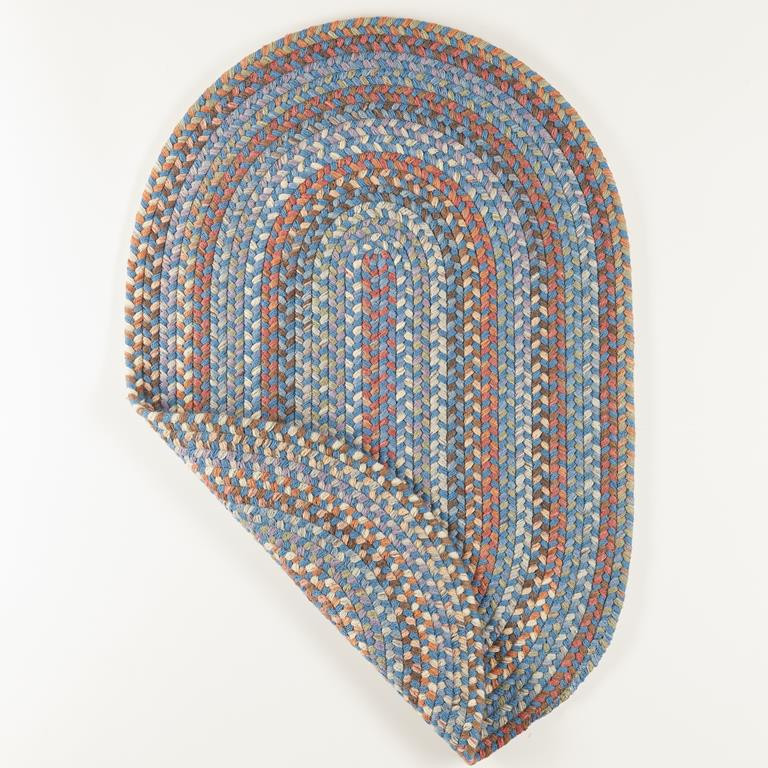 Bh Open Rug Rhody Rug Bar Harbor BH97 Bluestone Multi Area Rug - Carpetmart.com ...