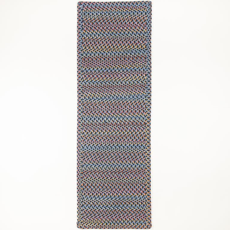 Rhody Rug Woodstock WO11 Indigo Multi Area Rug