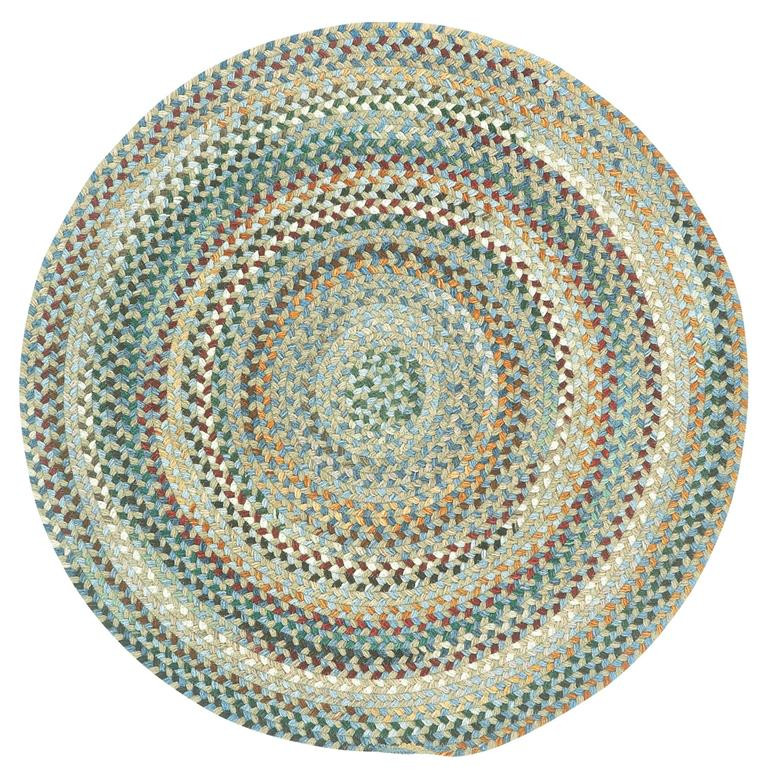 Capel Rugs Bear Creek 0980-400 Misty Blue Area Rug Round