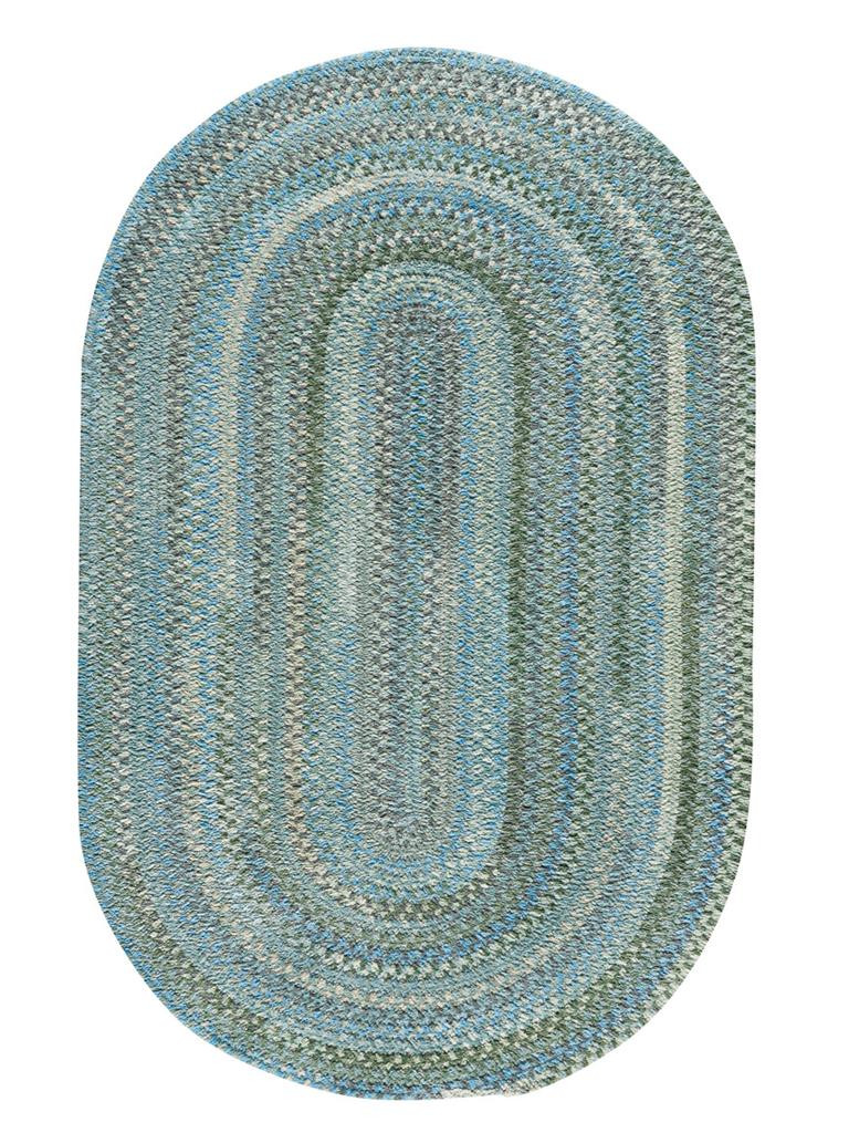 Capel Rugs Synergy 0225-220 Misty Sage Area Rug Oval