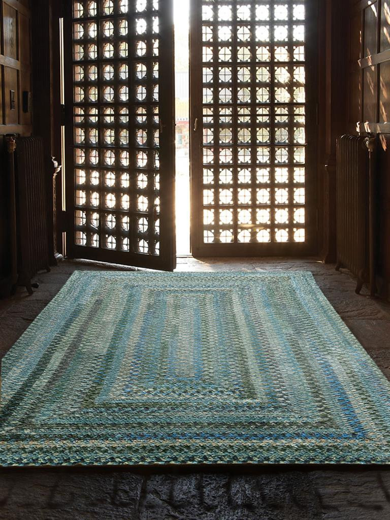 Capel Rugs Synergy 0225-220 Misty Sage Area Rug Room Scene