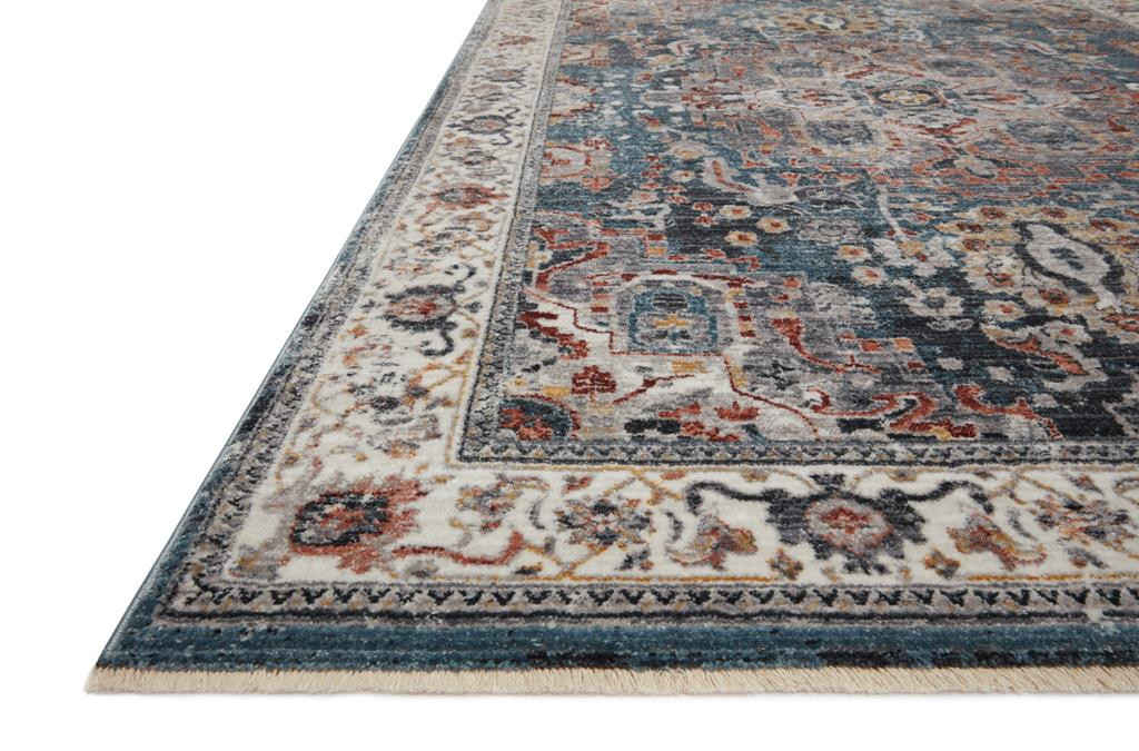 Loloi II Samra SAM-04 Slate Multi Area Rug - Carpetmart.com