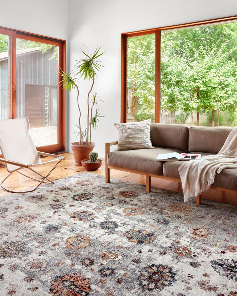 Loloi II Samra SAM-08 Ivory Multi Area Rug Room Scene