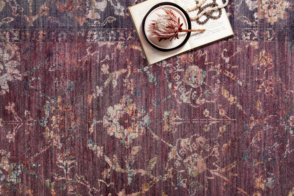 Loloi Giada GIA-02 Grape Multi Area Rug Lifestyle Scene