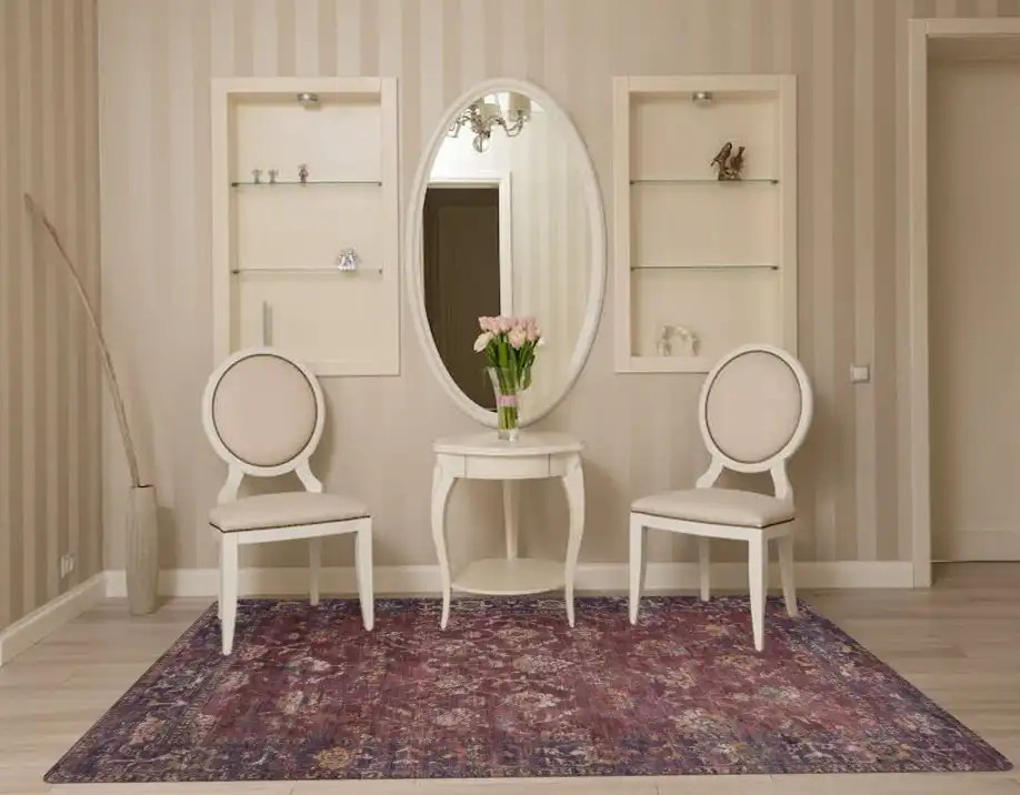 Loloi Giada GIA-02 Grape Multi Area Rug Room Scene