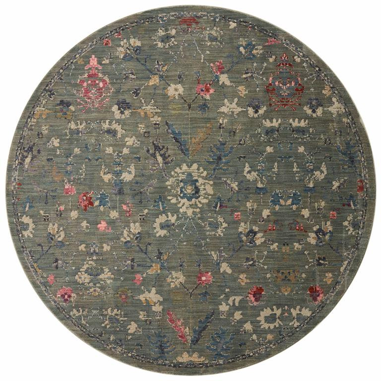 Loloi Giada GIA-06 Lagoon Multi Round Area Rug