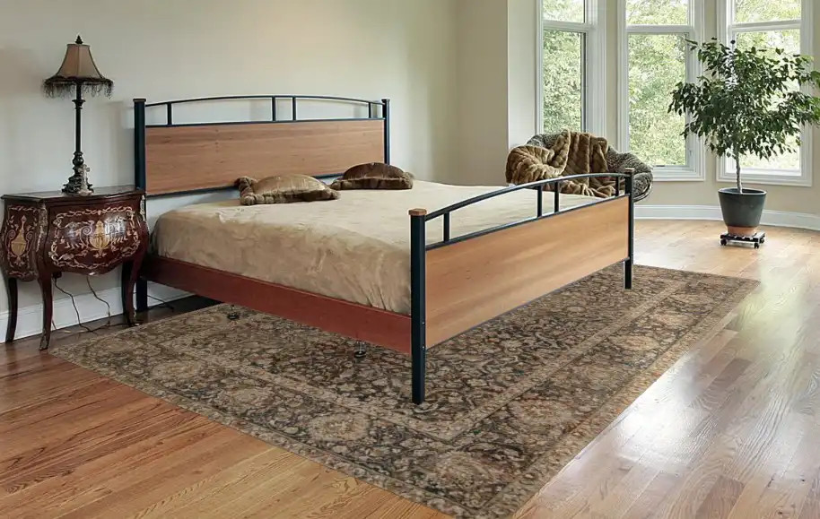 Loloi Lourdes LOU-08 Charcoal Ivory Area Rug Room Scene