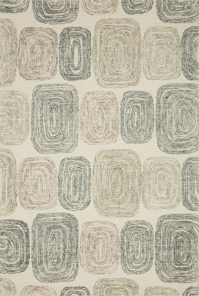 Loloi Milo MLO-01 Dk. Grey Neutral Area Rug