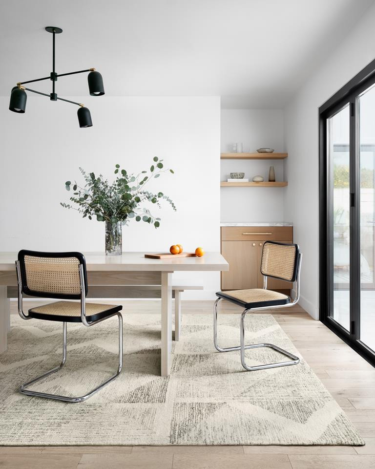 Loloi Milo MLO-06 Lt. Grey Granite Area Rug Room Scene