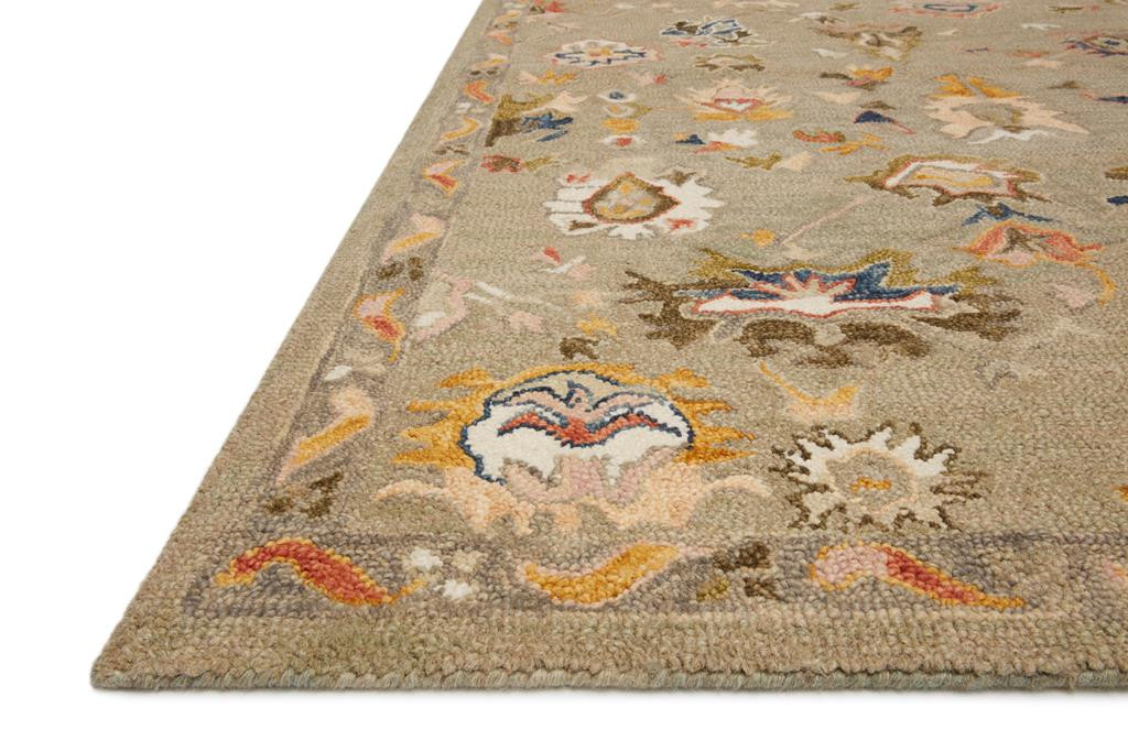 Loloi Padma PMA-02 Grey Multi Area Rug Angle