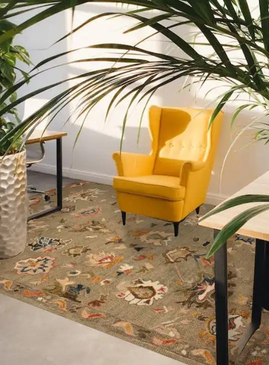 Loloi Padma PMA-02 Grey Multi Area Rug Room Scene