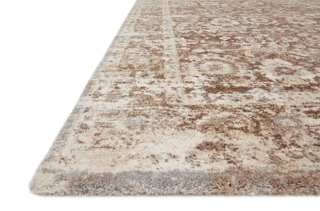 Loloi Tatum TW-06 Blush/Raisin Area Rug Angle