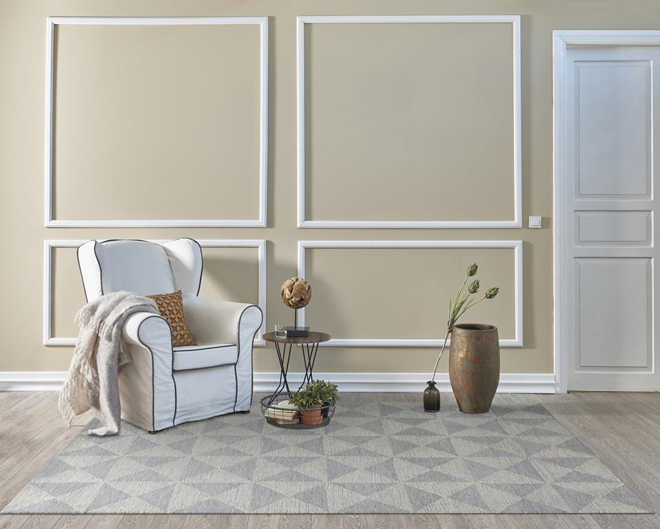 Kas Hudson 2464 Ivory Tribeca Area Rug Room Scene