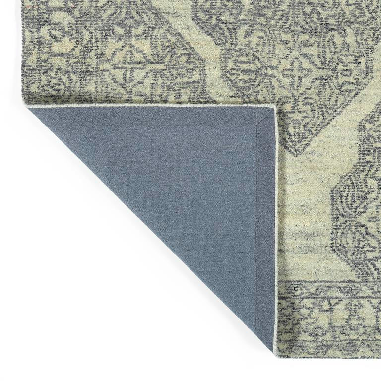 Kaleen Effete EFE96-75 Grey Area Rug Backing