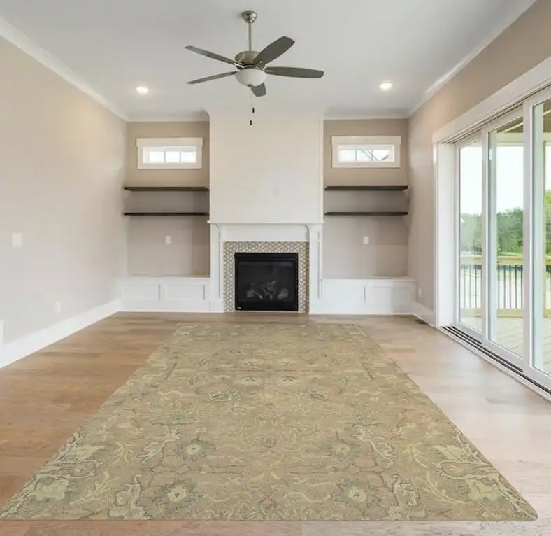 Kaleen Helena 3216-90 Lilac Area Rug Room Scene