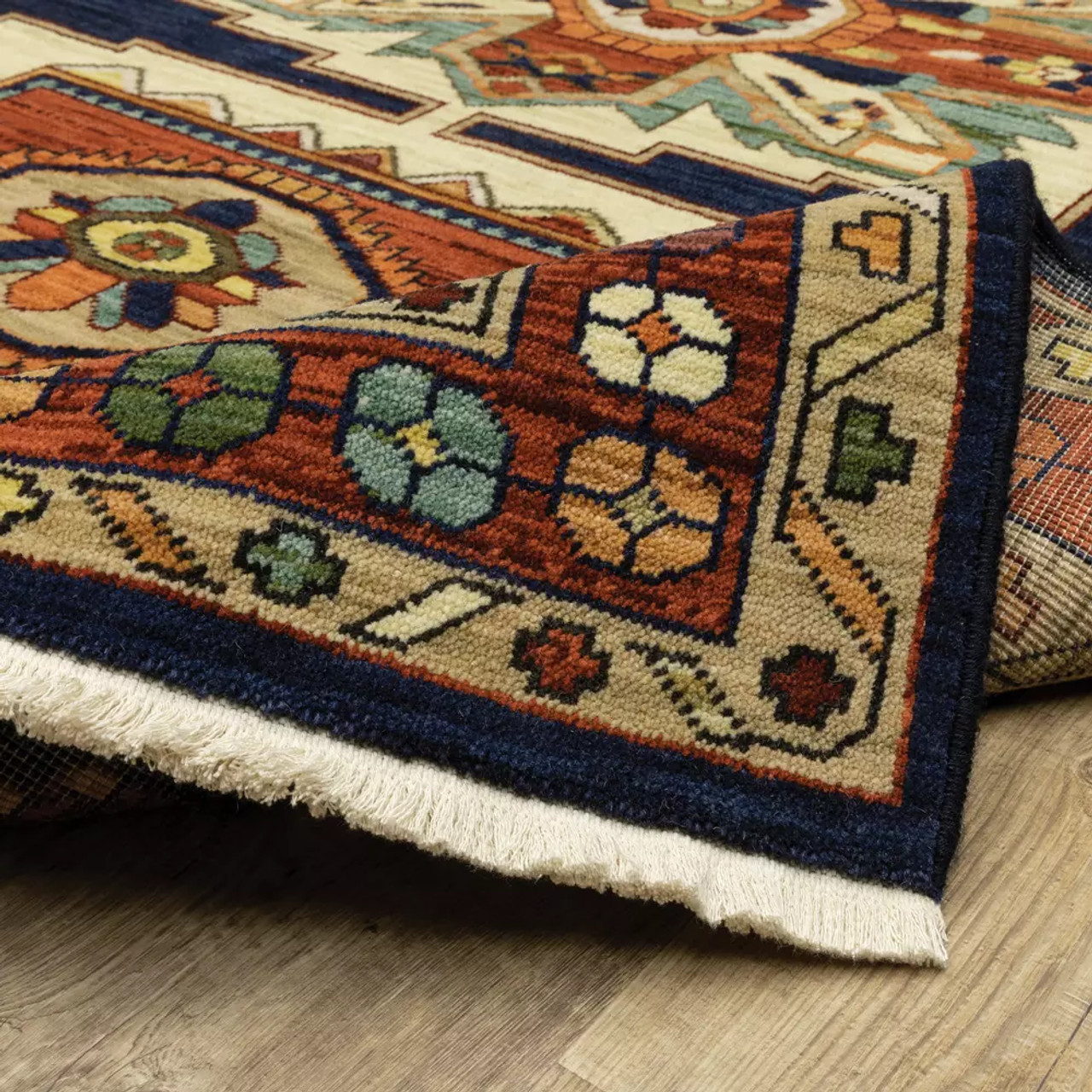 Oriental Weavers Lilihan 90B Area Rug Texture