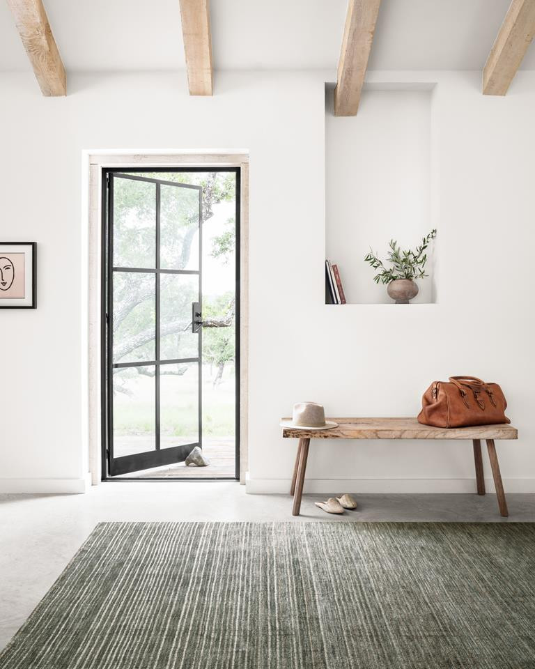 Loloi Bellamy BEL-01 Lagoon Area Rug Room Scene