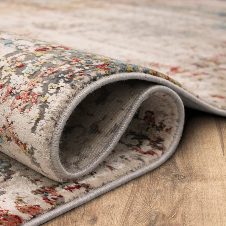 Karastan Tryst RG073-416 Marseille Multi Area Rug Roll Edge