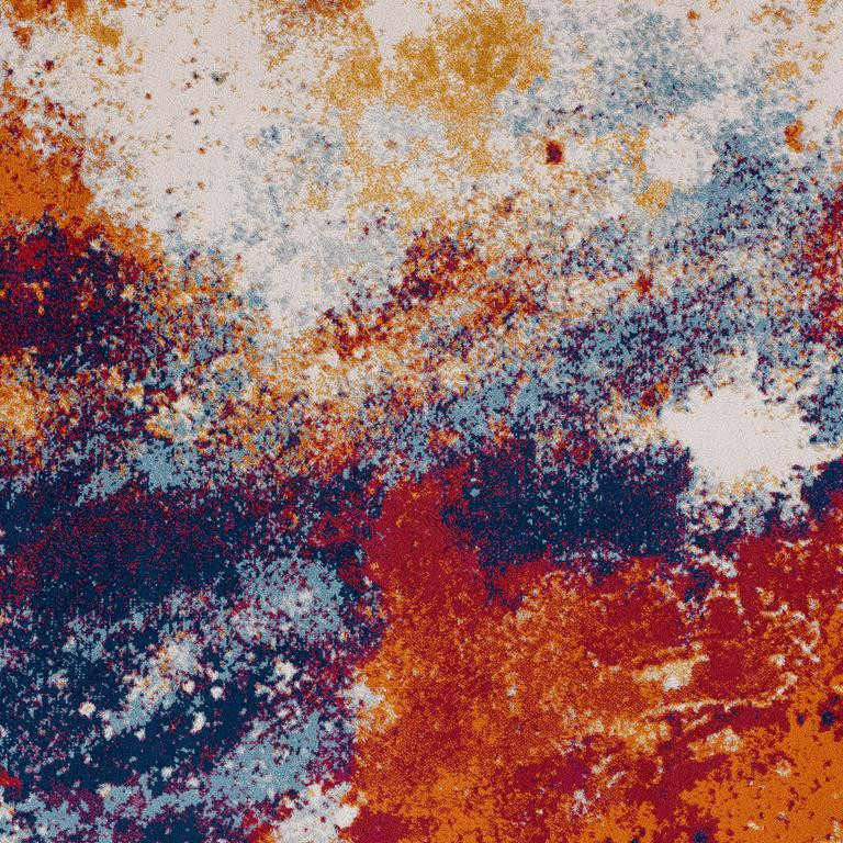 Tayse Diamond Carter DIA1600 Multi-Color Area Rug Swatch