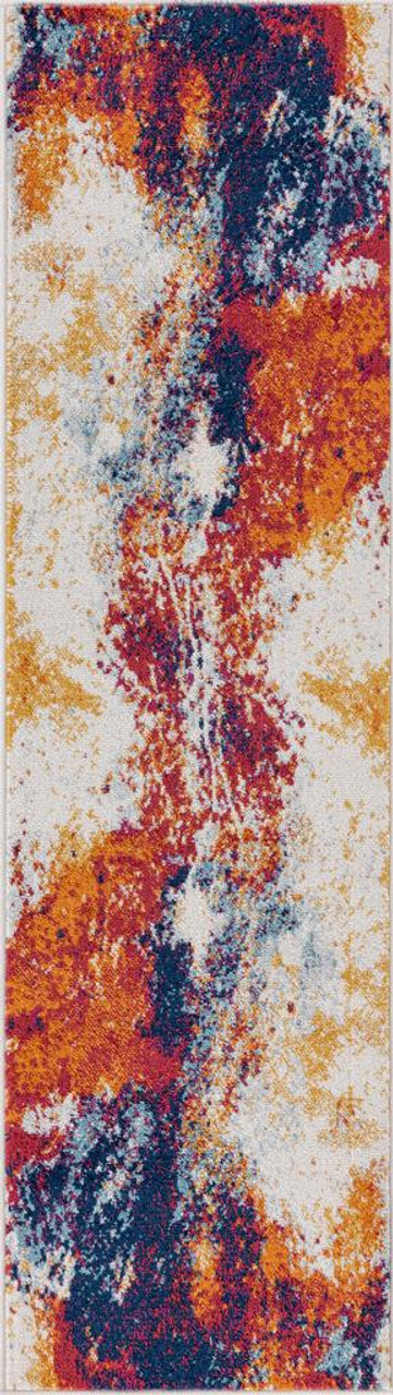 Tayse Diamond Carter DIA1600 Multi-Color Runner Area Rug