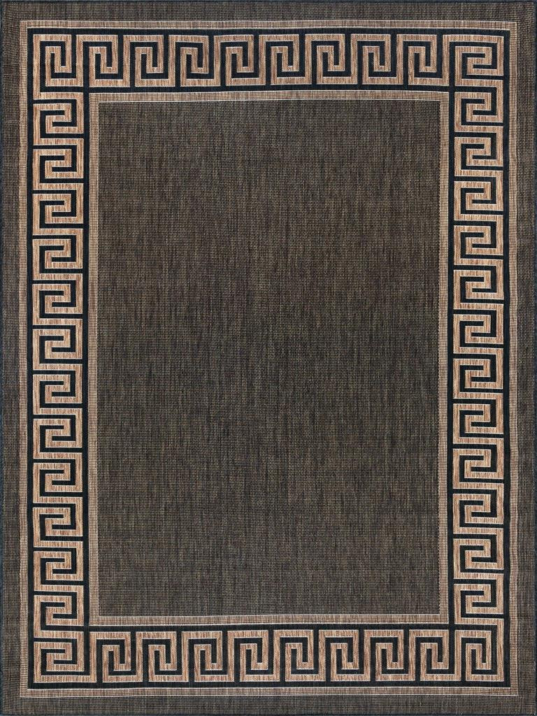 Tayse Eco Giovanna ECO1001 Black Area Rug