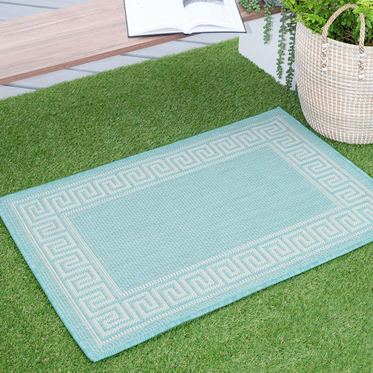 Fingerhut - Tayse Rugs Eco Giovanna Transitional Indoor/Outdoor 2