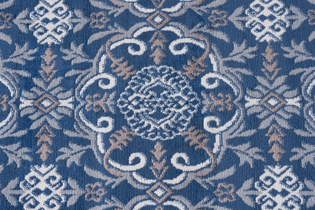 Tayse Hampton Izel HMP3807 Navy Area Rug Swatch