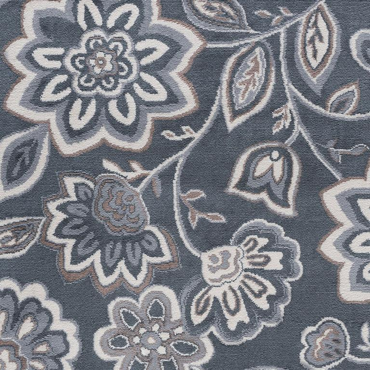 Tayse Madison Emmalyn MDN3409 Gray Area Rug Swatch