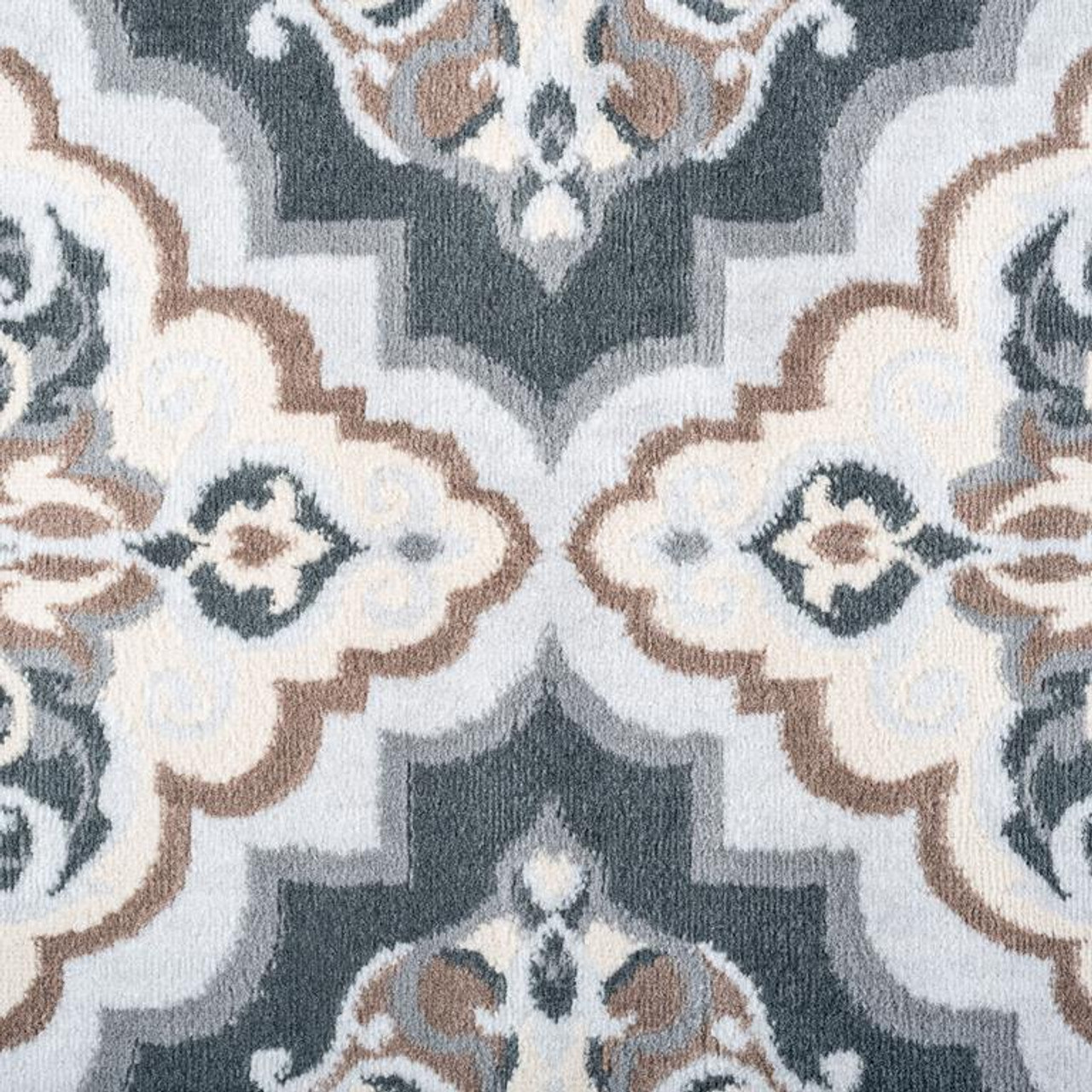 Tayse Madison Peoria MDN4109 Gray Area Rug Swatch