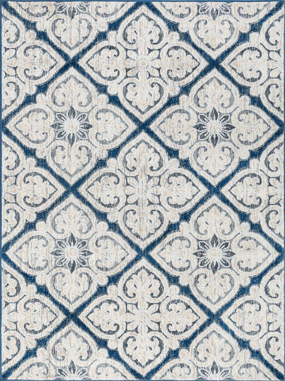 Tayse Madison Smithson MDN4807 Dark Blue Area Rug