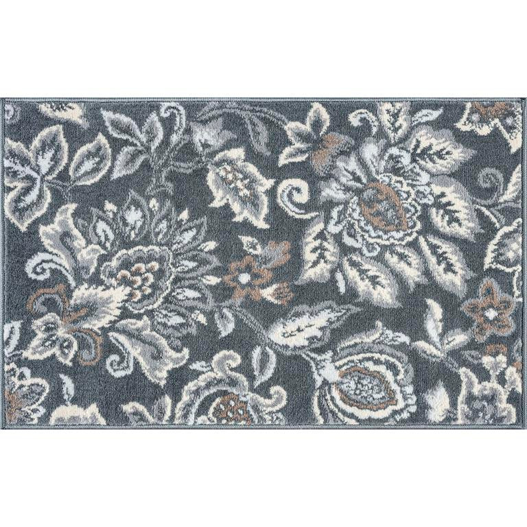 Tayse Madison Stella MDN4241 Dark Gray Scatter Area Rug