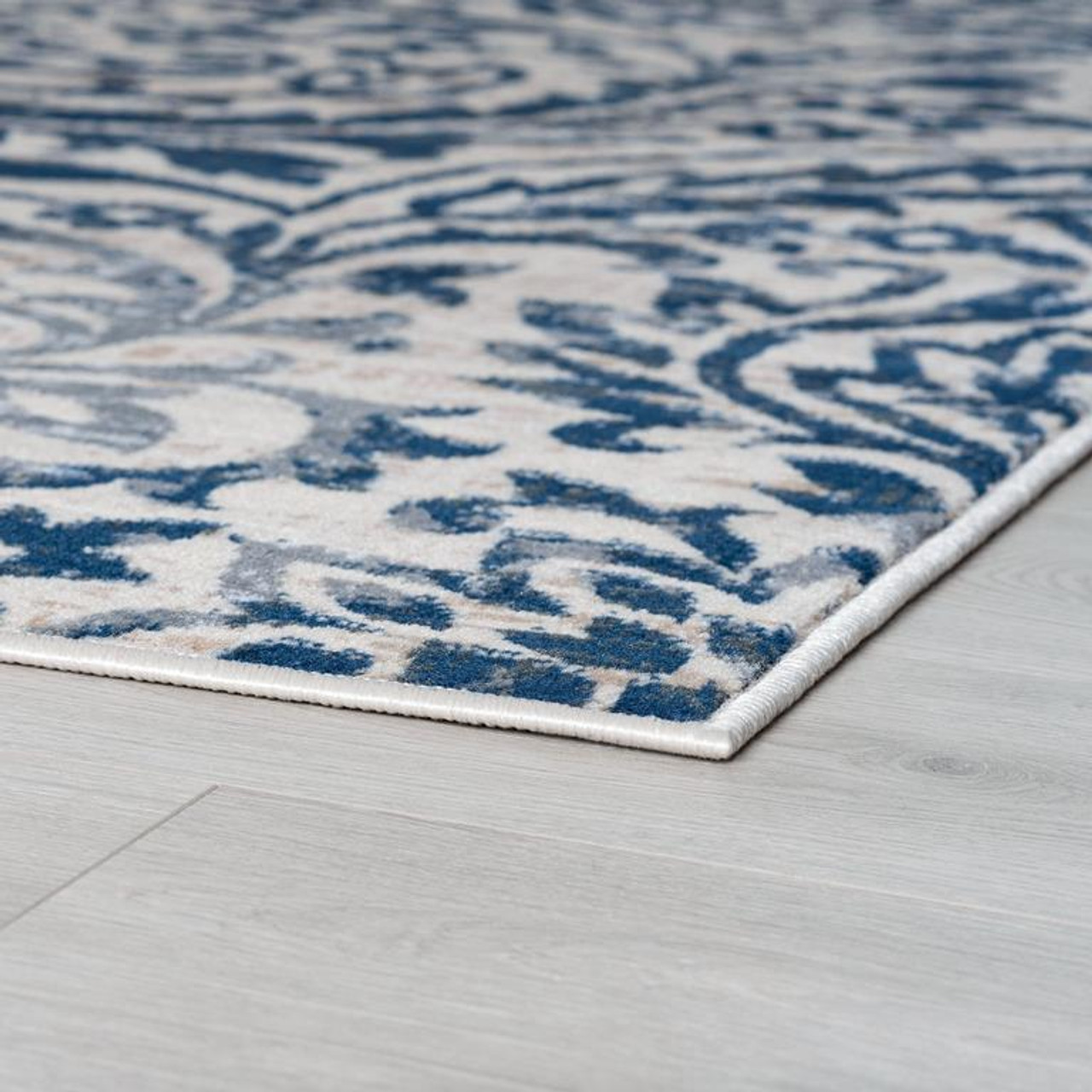 Tayse Madison Taryn MDN4517 Cream Area Rug Corner