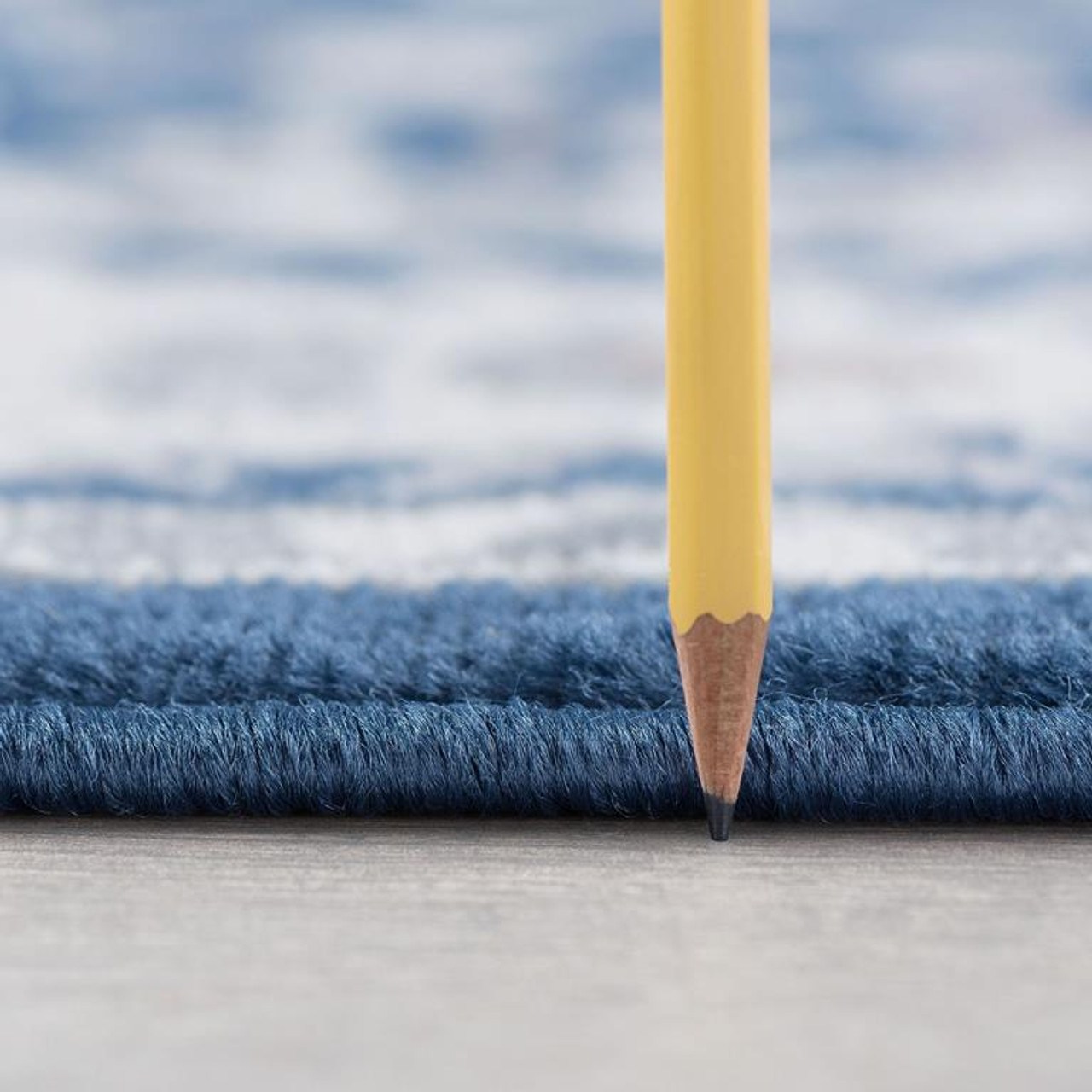 Tayse Madison Tessie MDN4607 Dark Blue Area Rug Pile