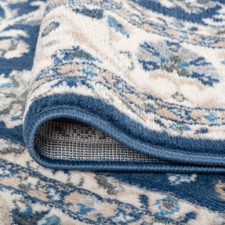 Tayse Madison Tessie MDN4607 Dark Blue Area Rug Back