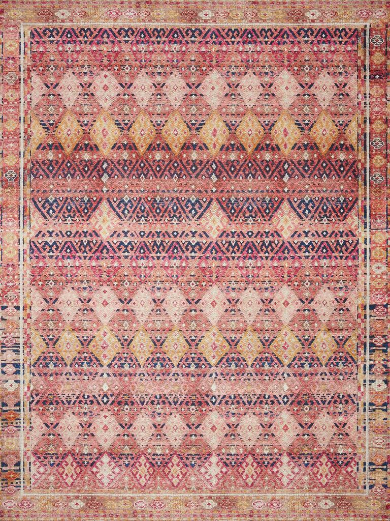 Loloi II Layla LAY-15 Magenta Multi Area Rug