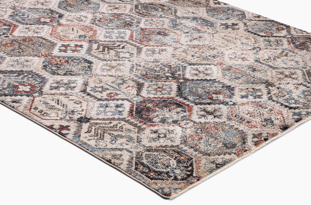 Concord Global Trading Pandora 8049 Moroccan Tiles Multi Area Rug