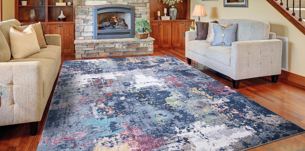 Dグレ Jワールド キャンバスボード Concord Global Trading Vintage 7216 Aloha Multi Area Rug - Carpet
