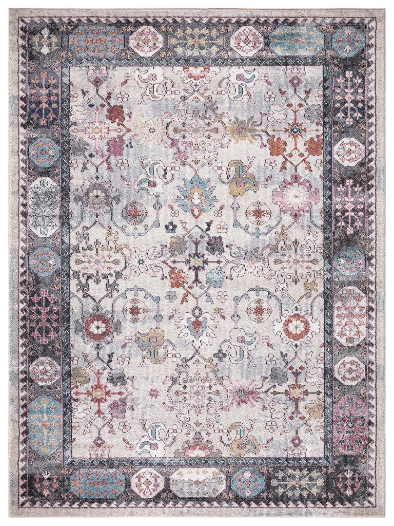 Concord Global Trading Vintage 7336 Angora Gray Area Rug