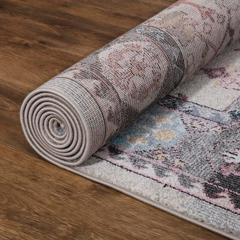 vintageラグ カーペット タウン ケンタッキー州 名所 797 Concord Global Trading Vintage 7336 Angora Gray Area Rug