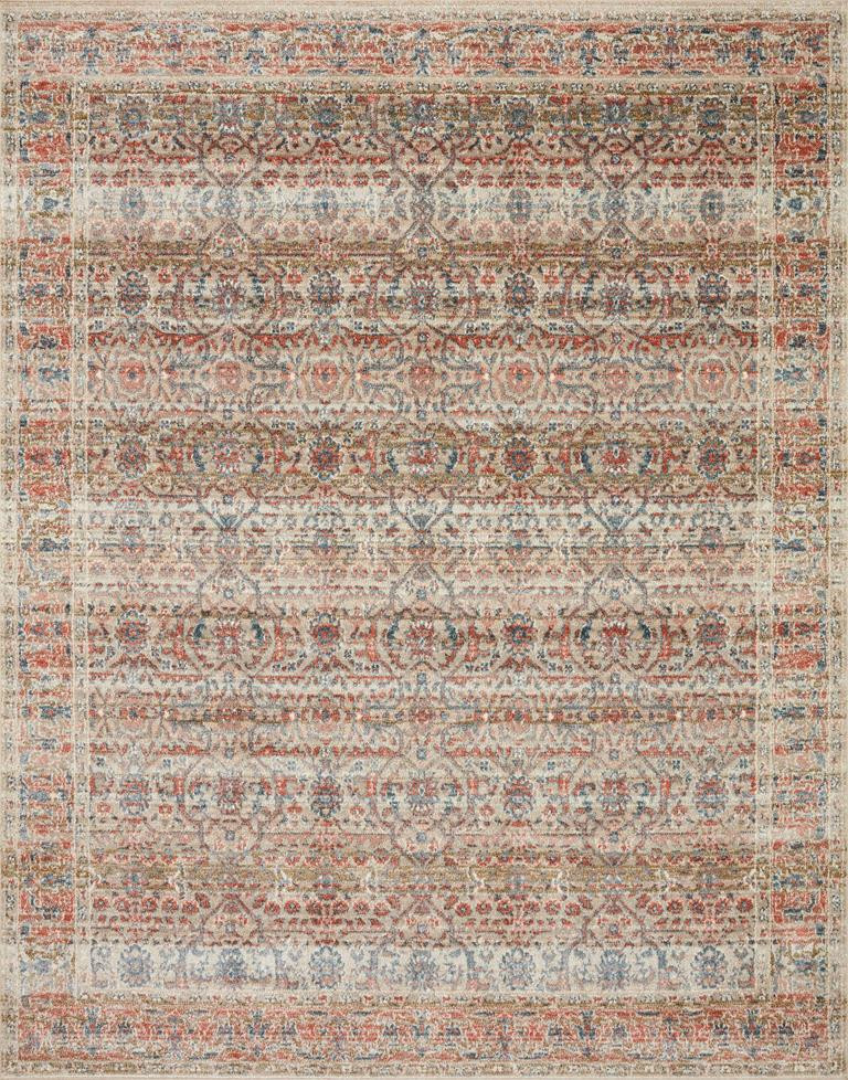 Loloi II Saban SAB-05 Sand Rust Area Rug - Carpetmart.com - Carpet