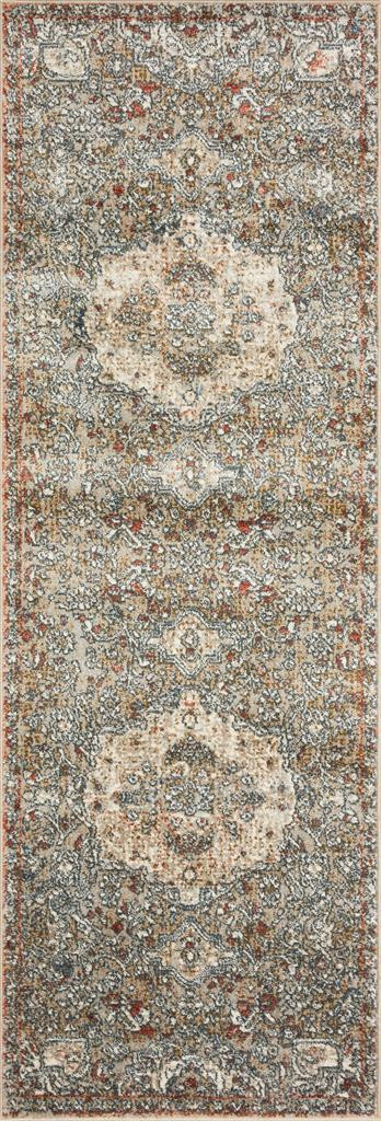 Loloi II Saban SAB-07 Straw Beige Runner Area Rug